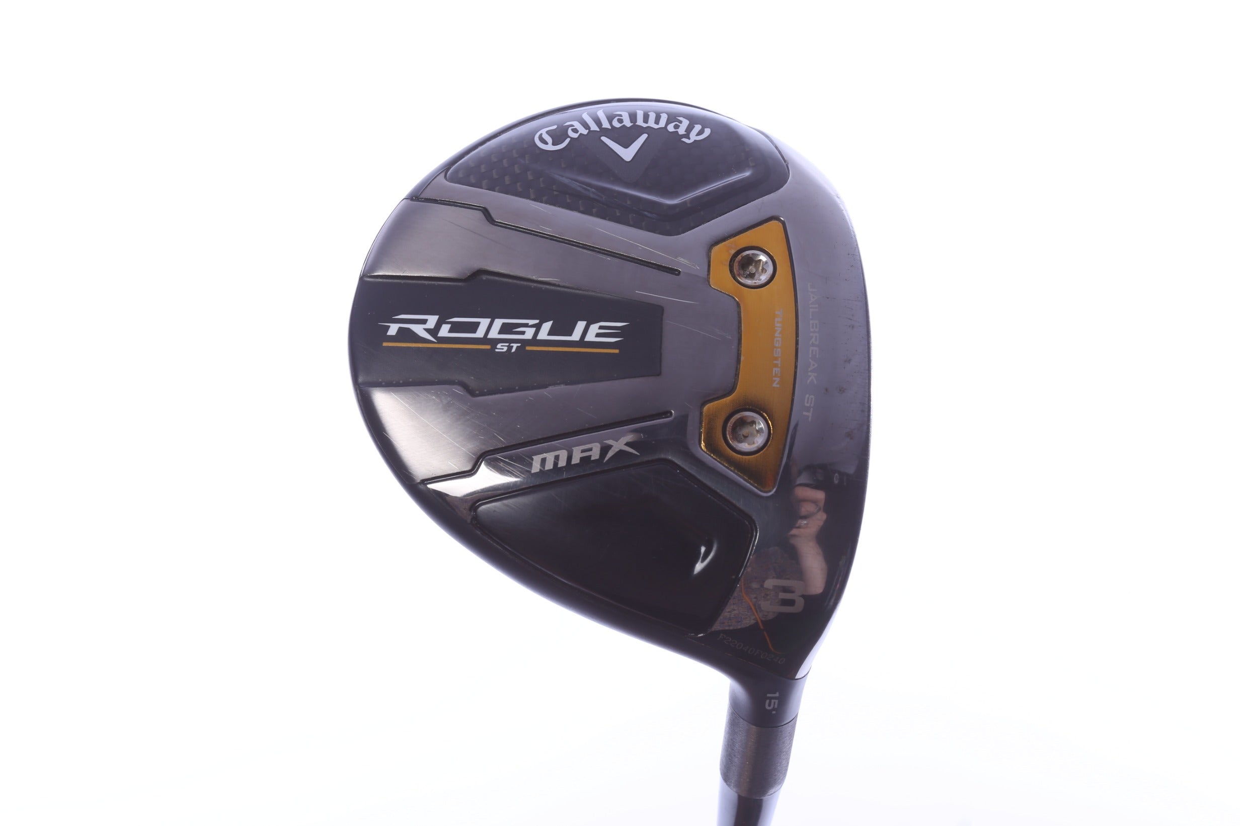 Used Callaway Rogue ST MAX 3-Wood - Right-Handed - 15 Degrees - Regular Flex