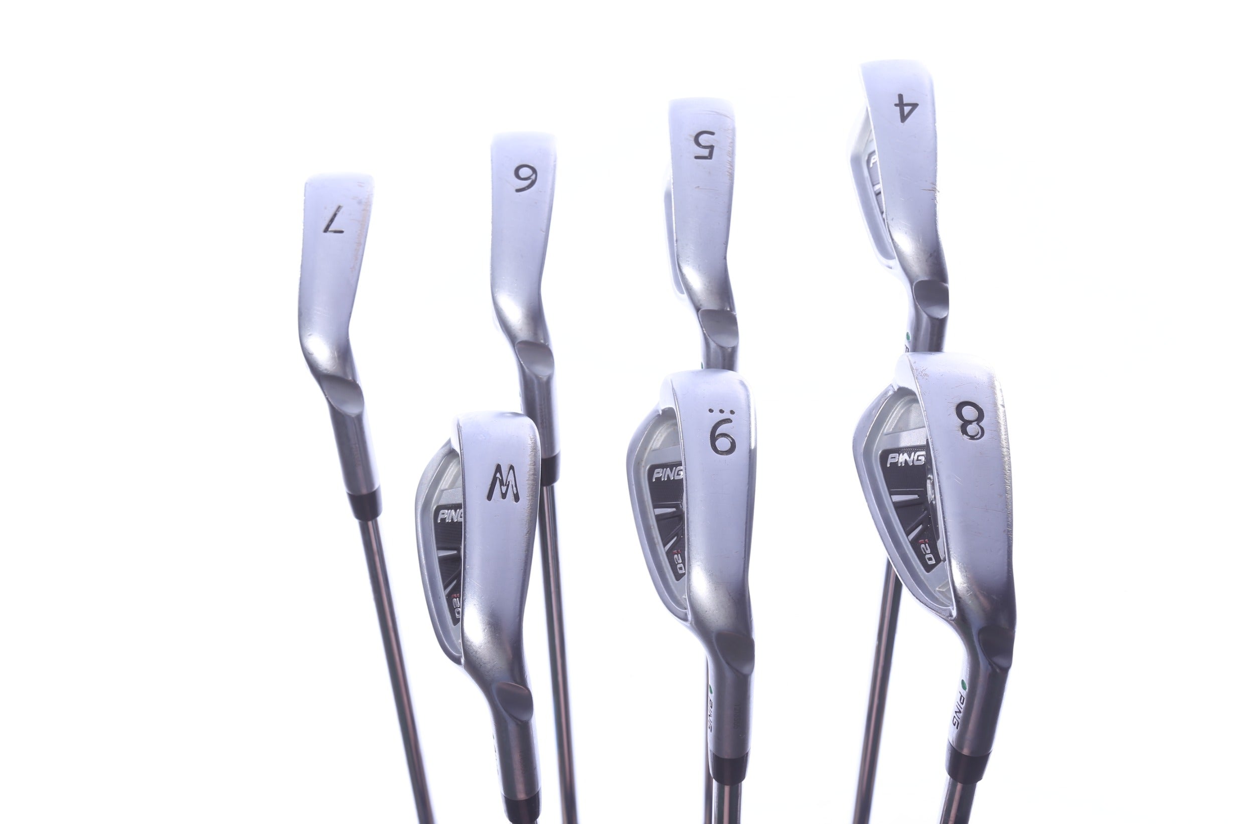 Used Ping i20 Iron Set - Right-Handed - 4-PW - Regular Flex
