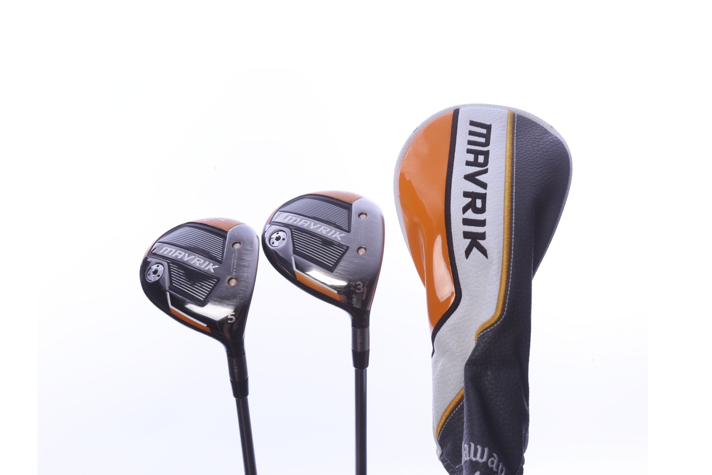 Used Callaway Mavrik Wood Set - Right-Handed - 3W, 5W - Ladies Flex