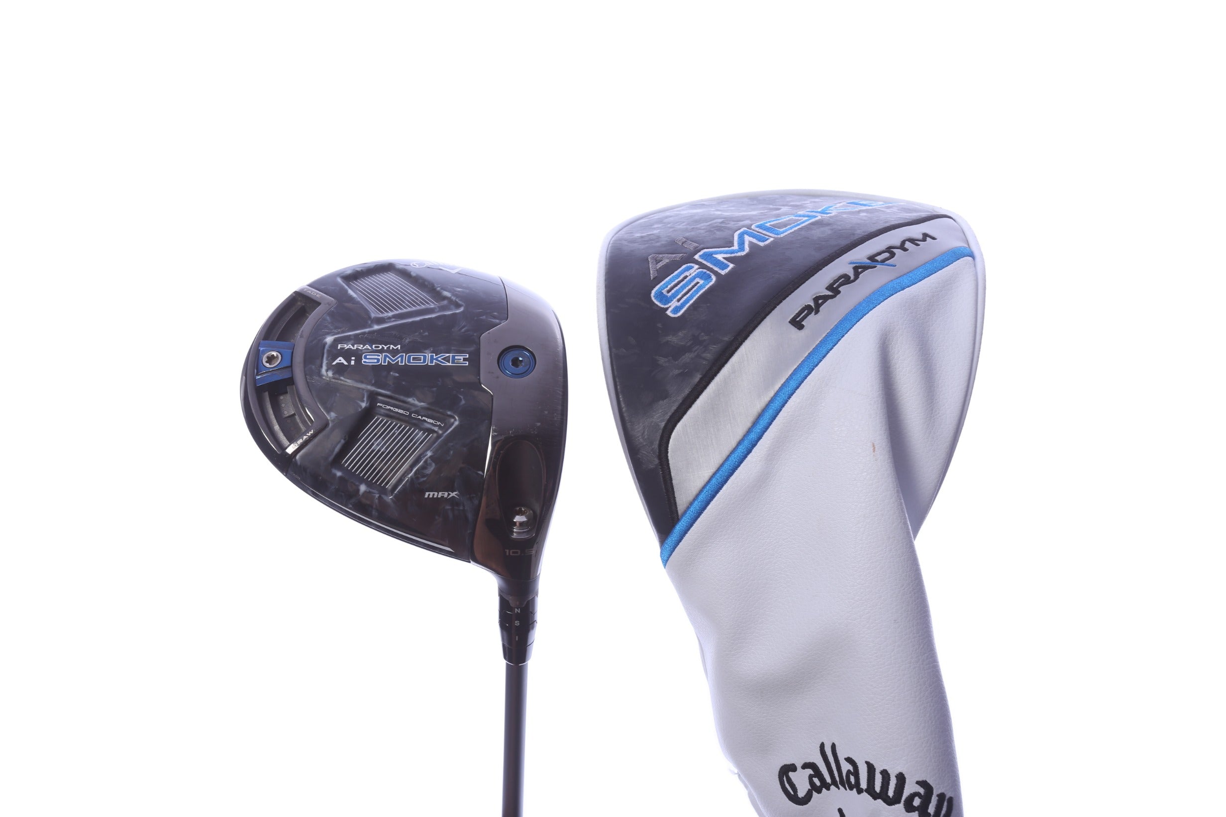 Used Callaway Paradym Ai Smoke MAX Driver - 10.5 Degrees - Stiff Flex Project X Denali - Right-Handed