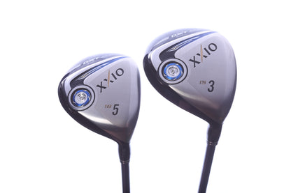 Used XXIO 9 Wood Set - Right-Handed - 3W, 5W - Soft Regular Flex