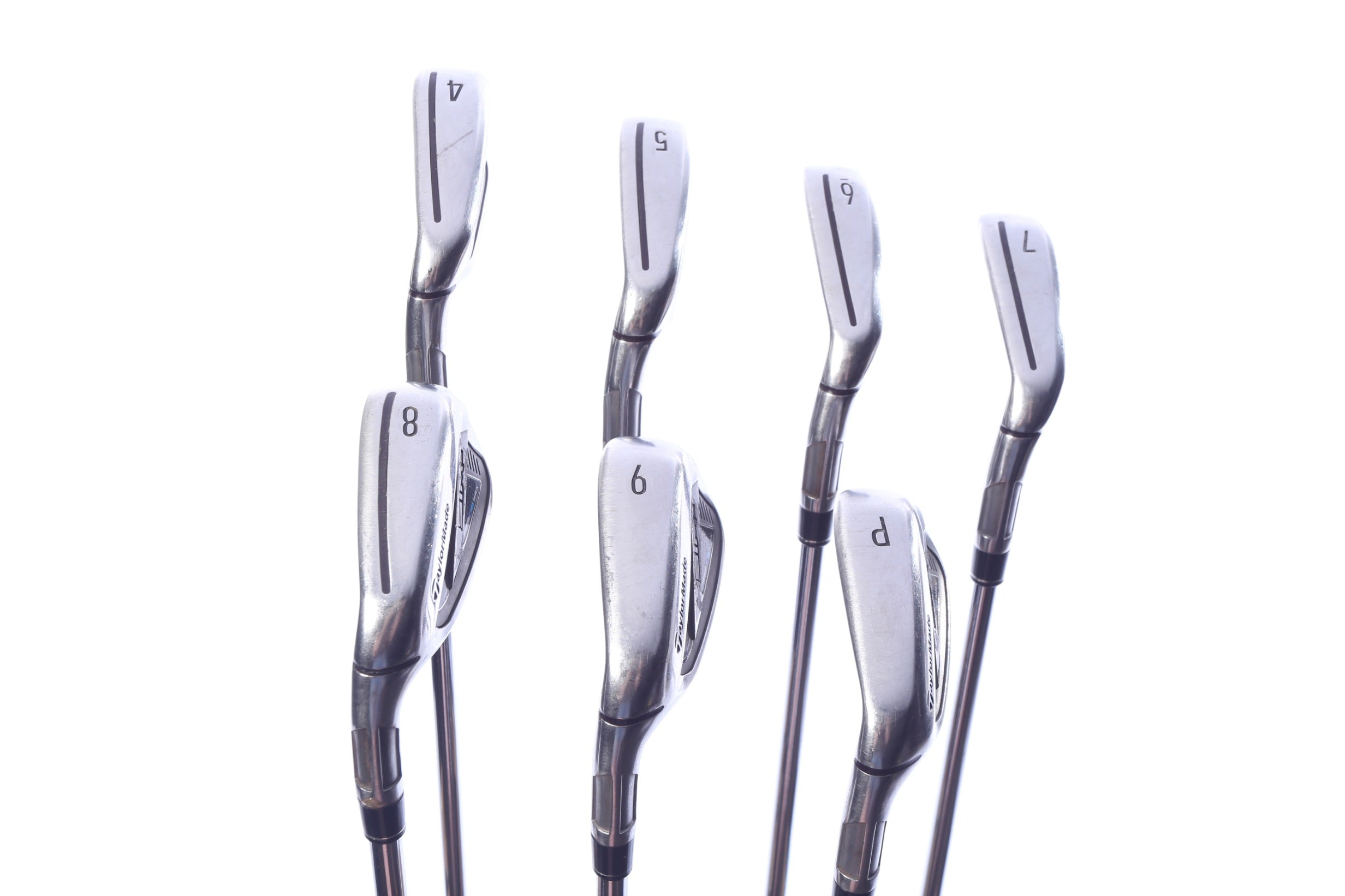 Used TaylorMade SIM2 MAX Iron Set - Left-Handed - 4-PW - Stiff Flex