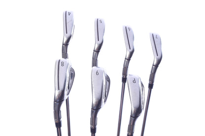 Used TaylorMade SIM2 MAX Iron Set - Left-Handed - 4-PW - Stiff Flex