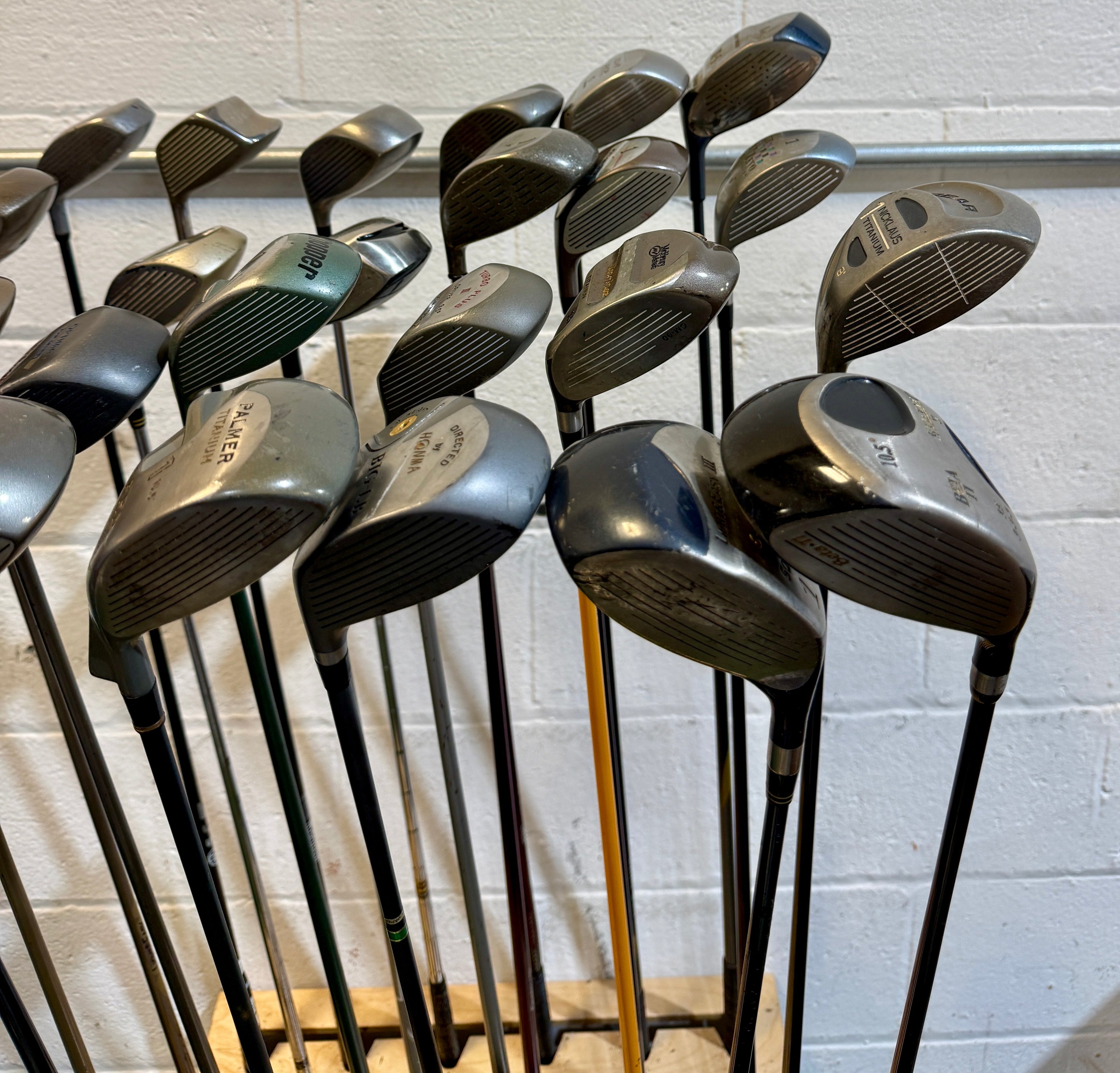 Wholesale Lot of 30 Golf Clubs - Assorted Drivers - Various Lofts/Lengths/Flexes