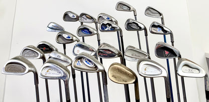 Wholesale Lot of 48 Golf Clubs - Right Handed - Assorted Irons and Wedges-Next Round