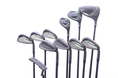 Used Ping Prodi G Kids Set - Right-Handed - DR, FW, HY, 6-PW, 52*, 56*, Putter - Junior Flex