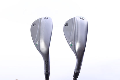 Used TaylorMade Milled Grind 4 Raw Wedge Set - Right-Handed - 54*, 58* - Wedge Flex