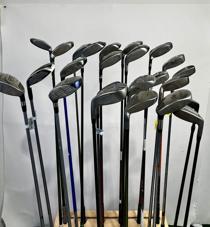 Wholesale Lot of 24 Adams Hybrids and Fairway Woods.-Next Round
