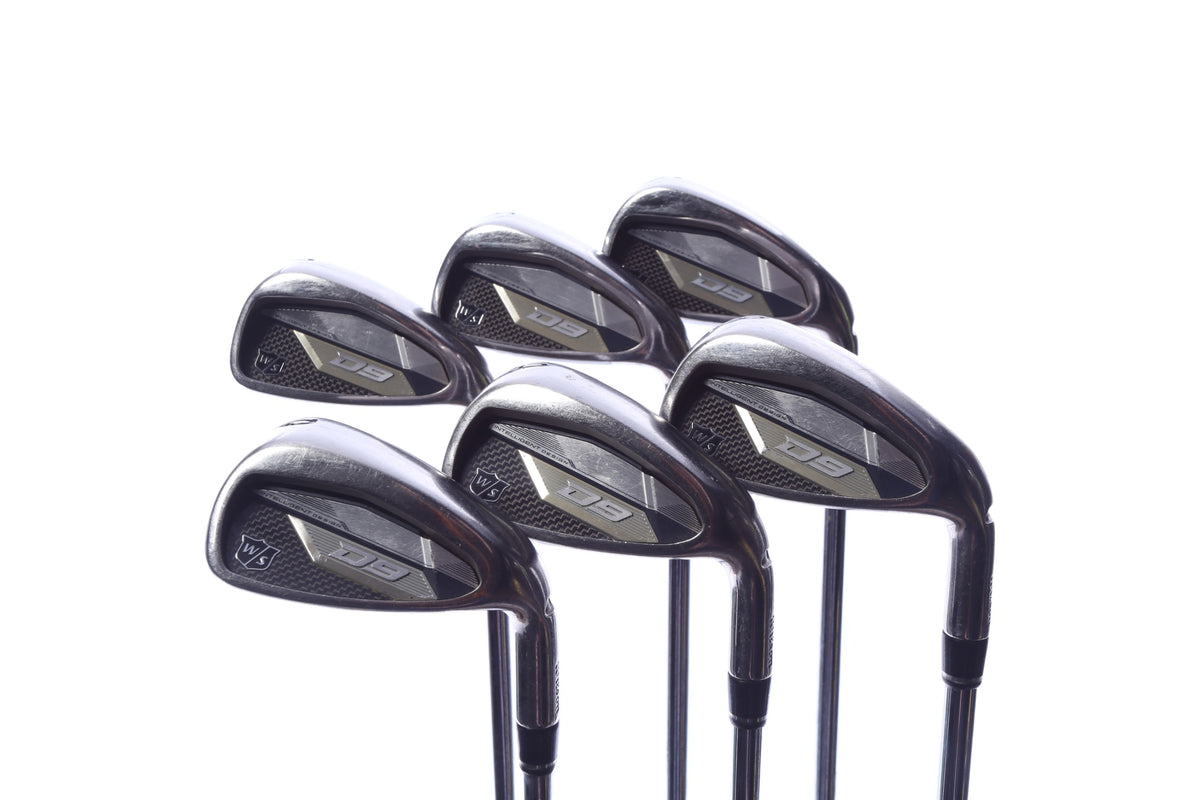 Used Wilson Staff D9 Iron Set - Right-Handed - 5-PW - Stiff Flex