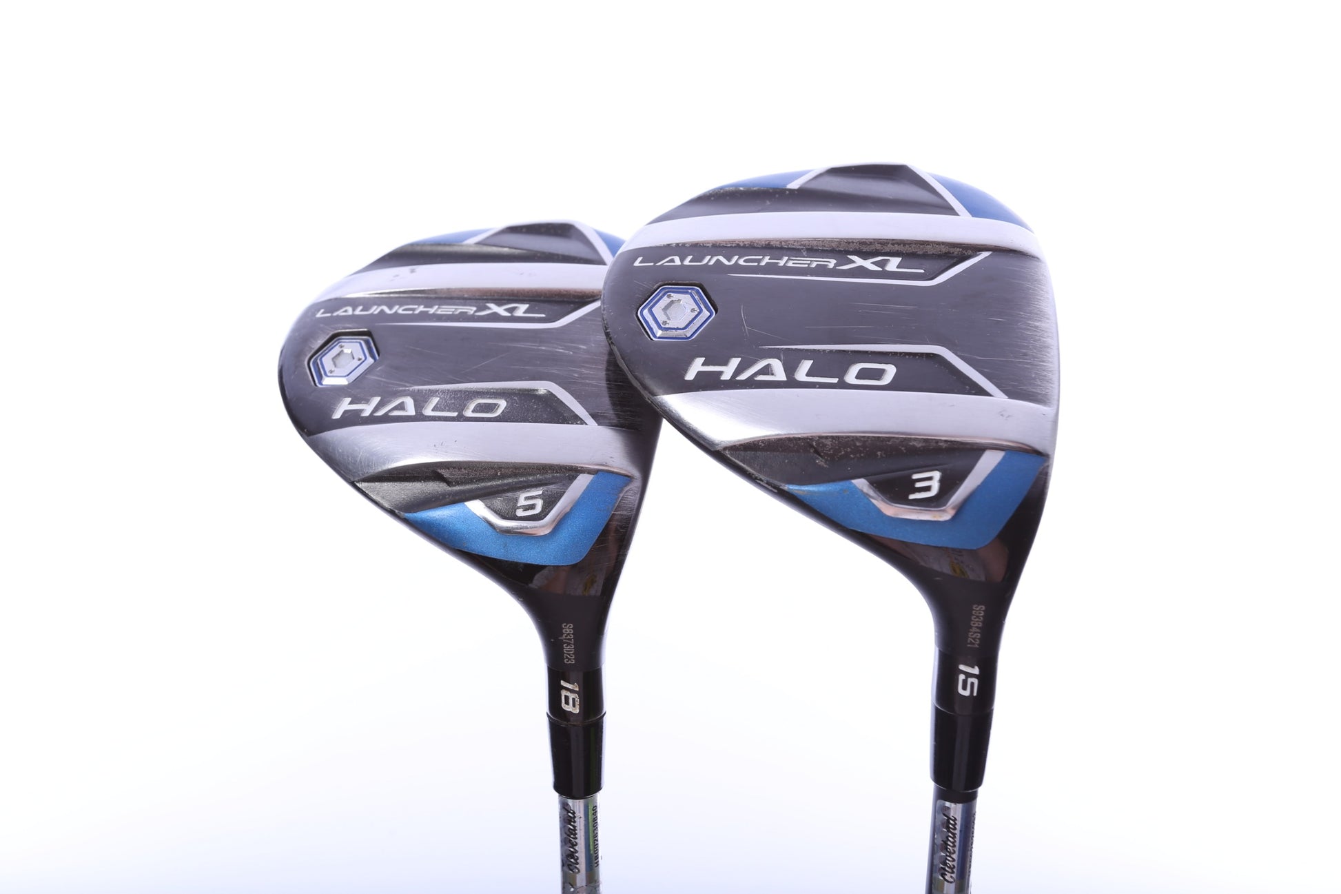 Used Cleveland Launcher XL Halo Wood Set - Right-Handed - 3W, 5W - Seniors Flex-Next Round