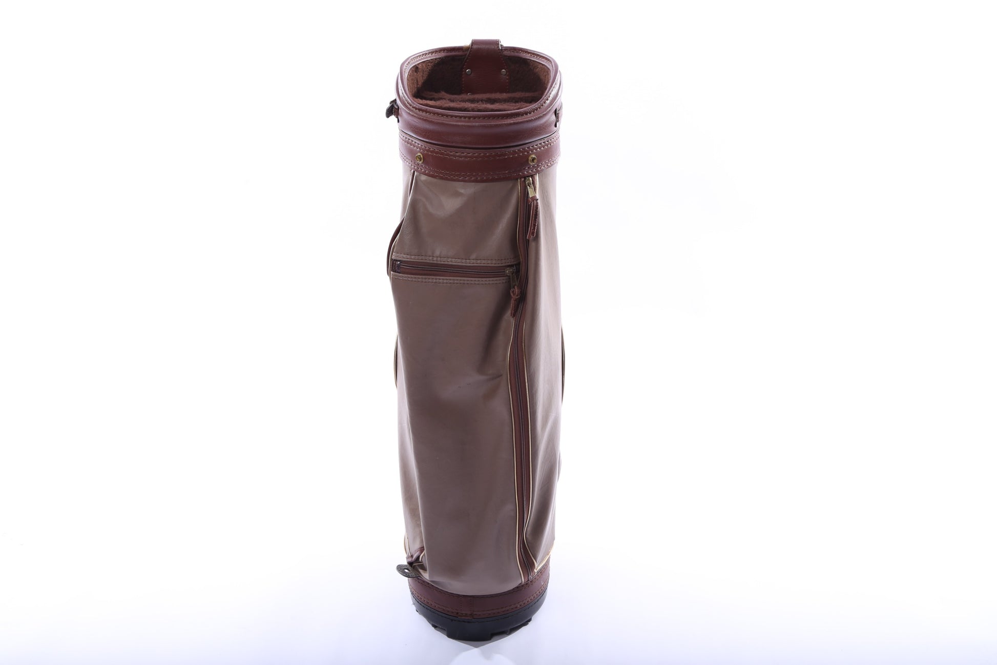 Used Titleist All Other Models Brown Cart Bag - 3-Way - 4 Pockets - Rain Cover Not Included-Next Round
