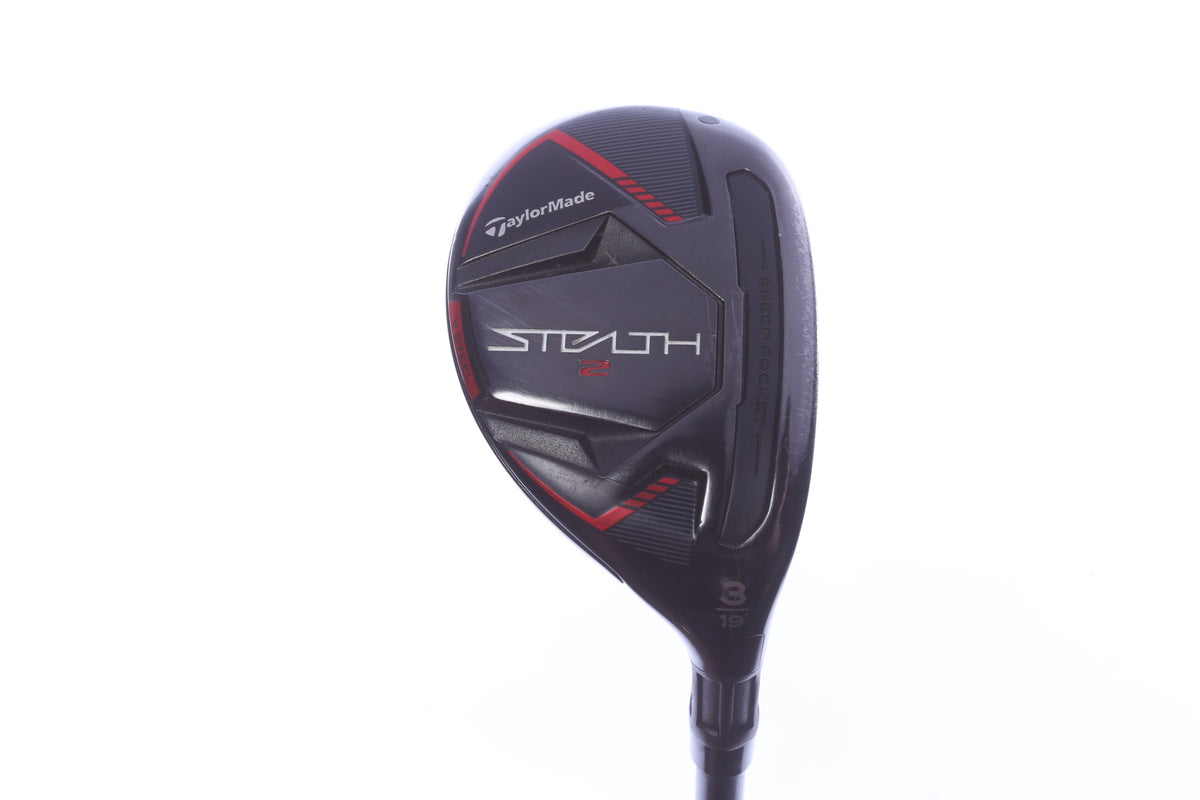 Used TaylorMade STEALTH 2 Rescue 3H Hybrid - Right-Handed - 19 Degrees - Stiff Flex