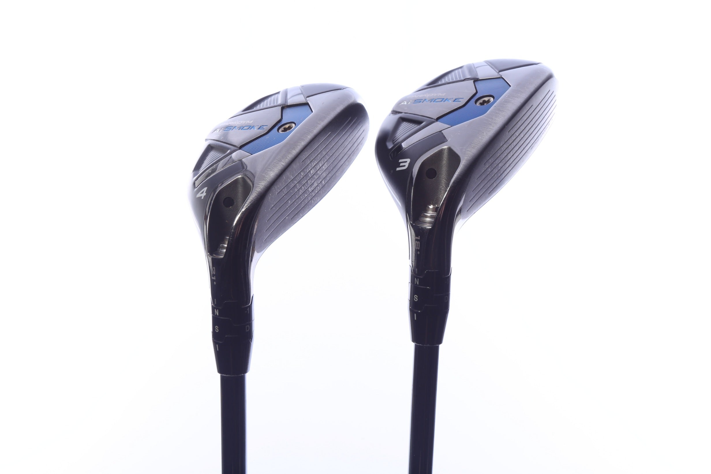 Used Callaway Paradym Ai Smoke Hybrid Set - Right-Handed - 3H, 4H - Seniors Flex