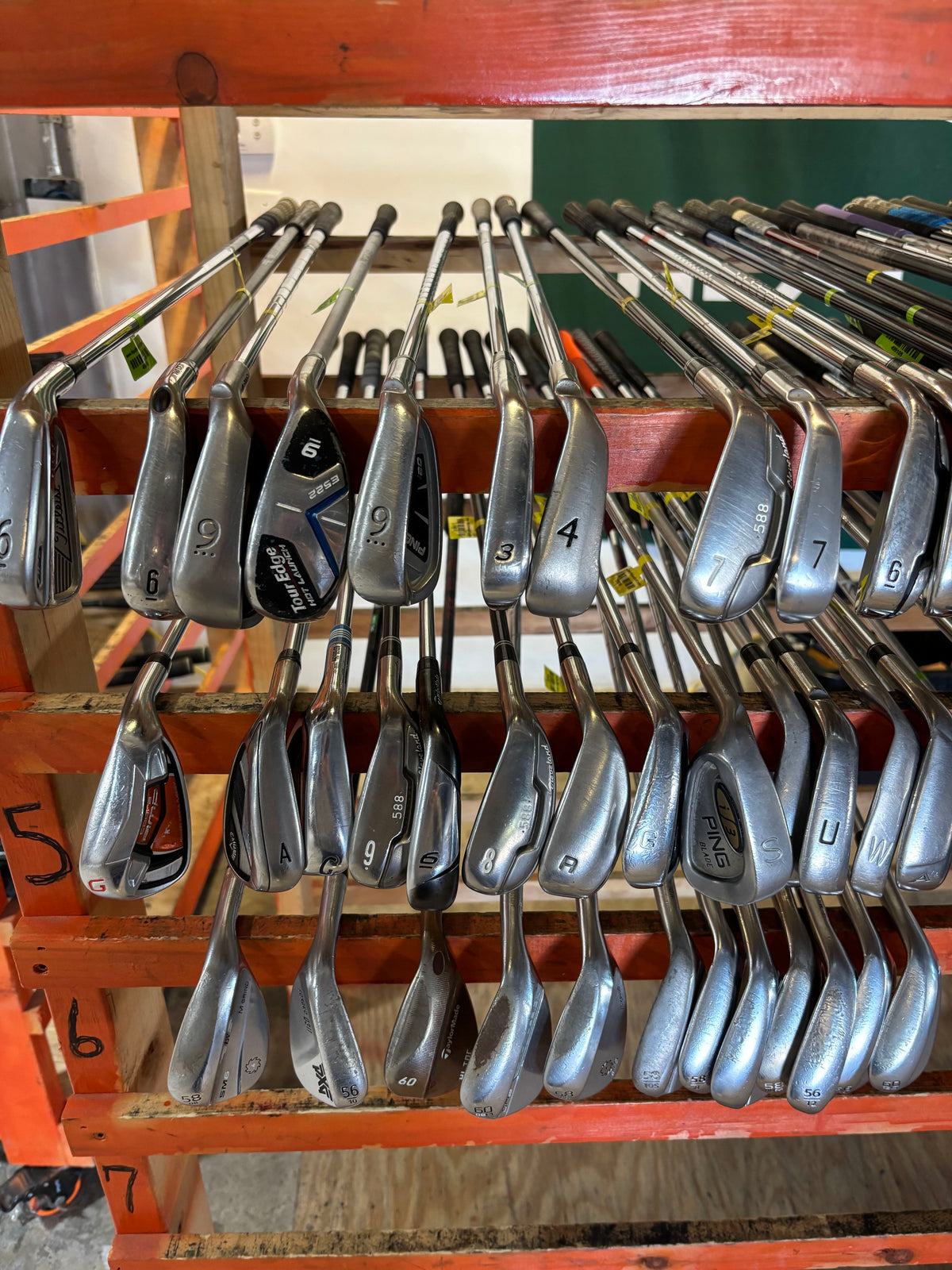 Wholesale Lot 1 — 98 Wedges & Single Irons under $50 · $4,231 Retail Value