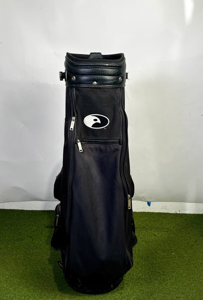 Vintage Black Callaway Cart Bag - 8 Pockets 6 Dividers-Next Round