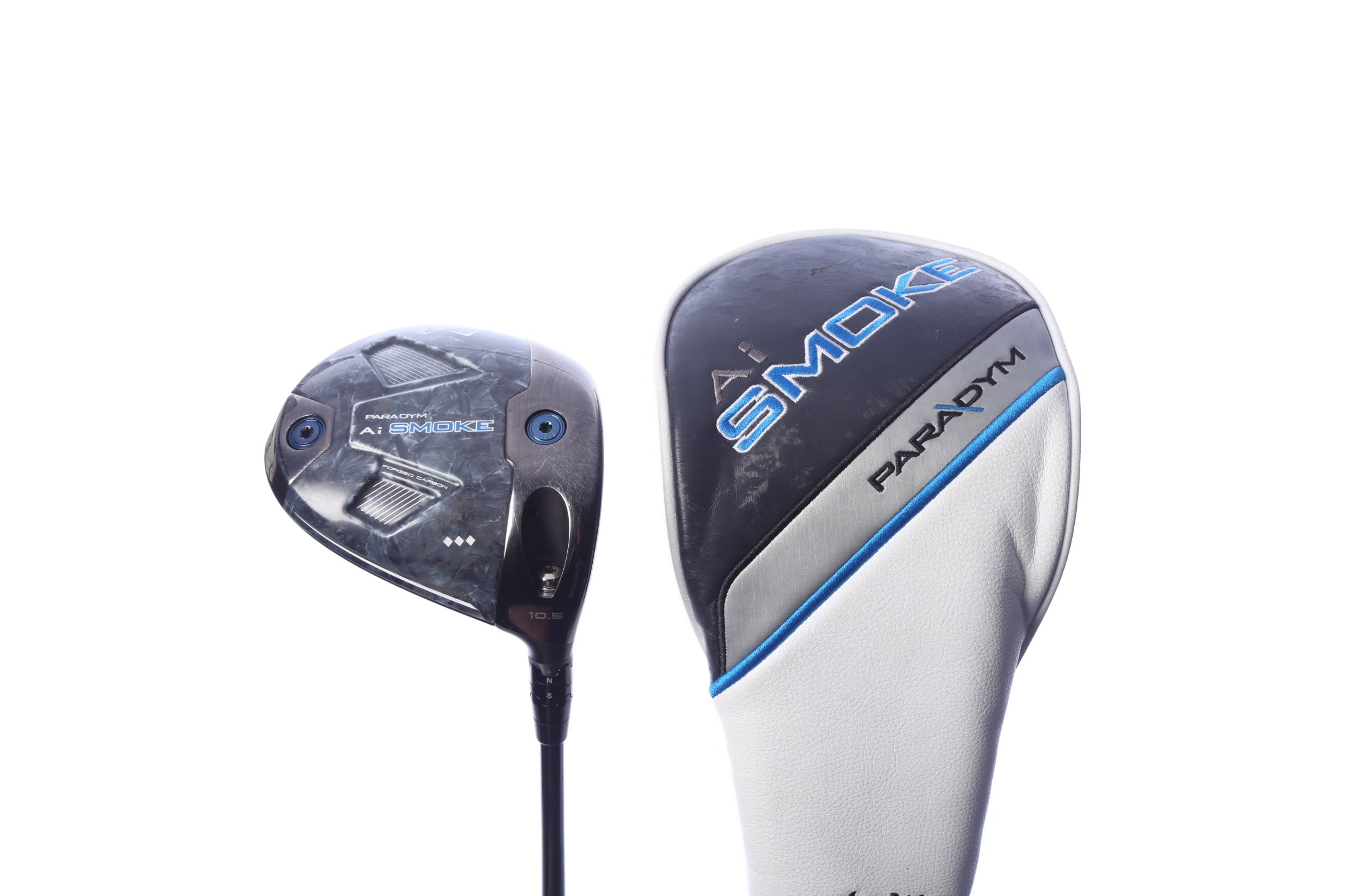 Used Callaway Paradym Ai Smoke Triple Diamond Driver - 10.5 Degrees - Stiff Flex Project X Denali Black - Right-Handed