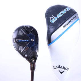 Used Callaway Paradym Ai Smoke HL 5H Hybrid - Right-Handed - 24 Degrees - Seniors Flex-Next Round