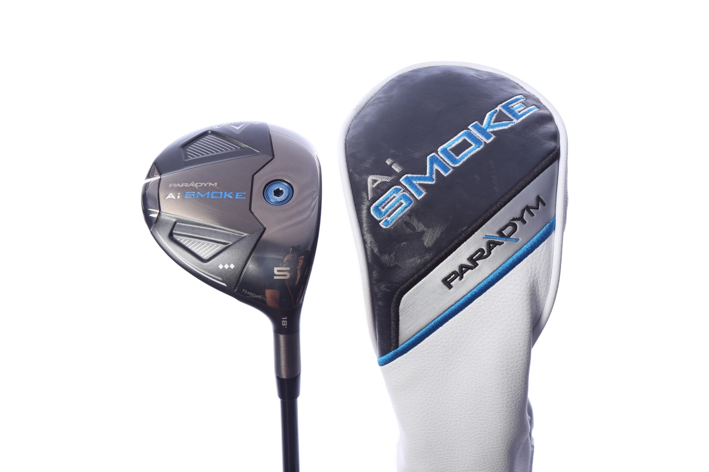 Used Callaway Paradym Ai Smoke Triple Diamond  5-Wood - Right-Handed - 18 Degrees - Stiff Flex