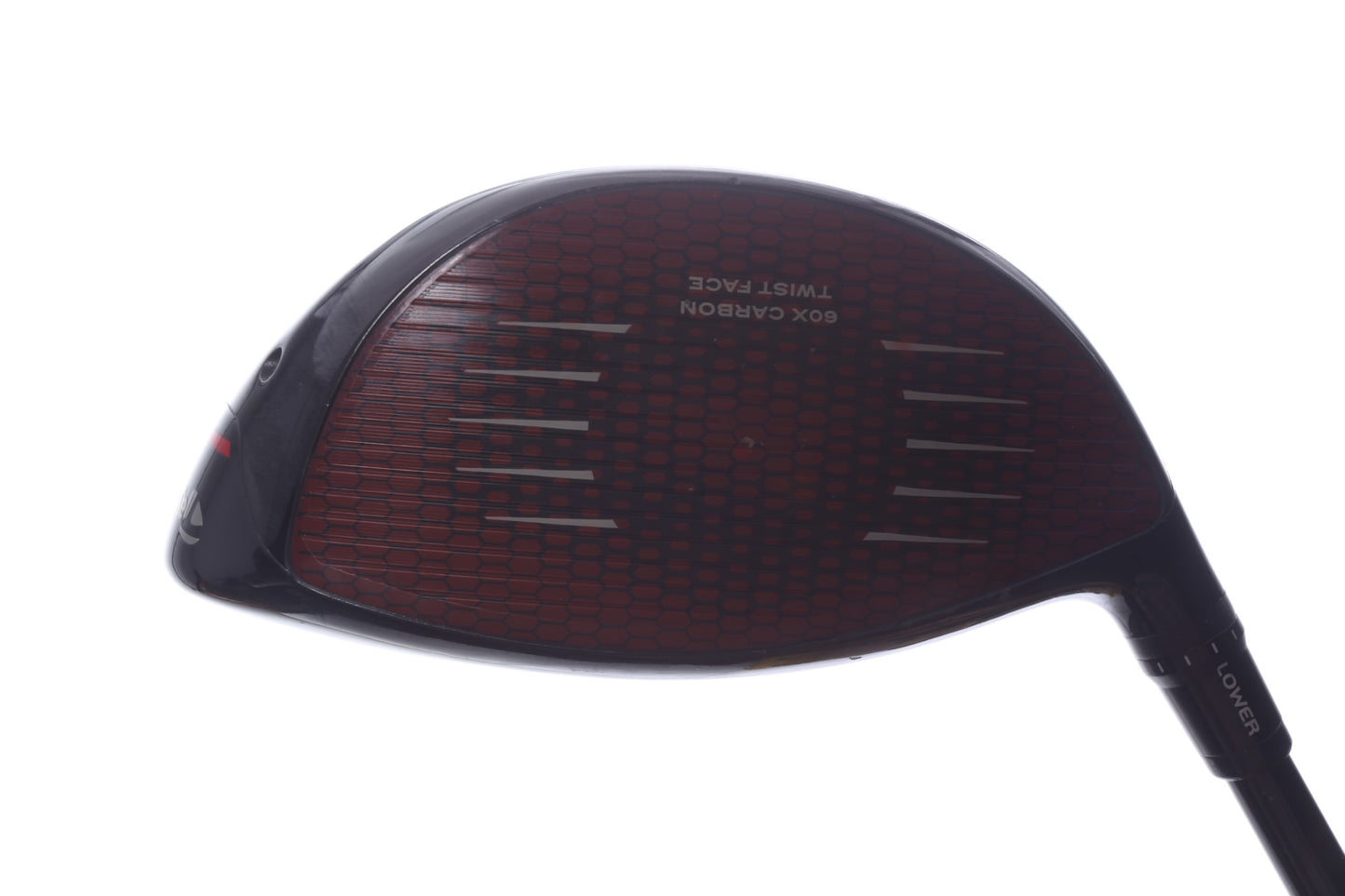 Used TaylorMade STEALTH PLUS Driver - 9 Degrees - Stiff Flex Project X HZRDUS Smoke RDX Red - Left-Handed-Next Round