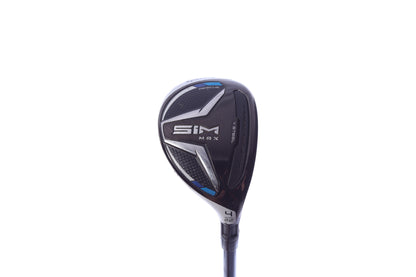 Used TaylorMade SIM MAX 4H Hybrid - Right-Handed - 22 Degrees - Regular Flex