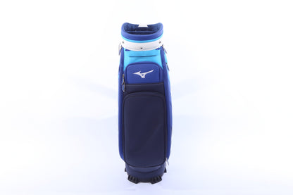 Used Mizuno Tour Multicolor Staff Bag - 6-Way - 9 Pockets - Rain Cover Included-Next Round