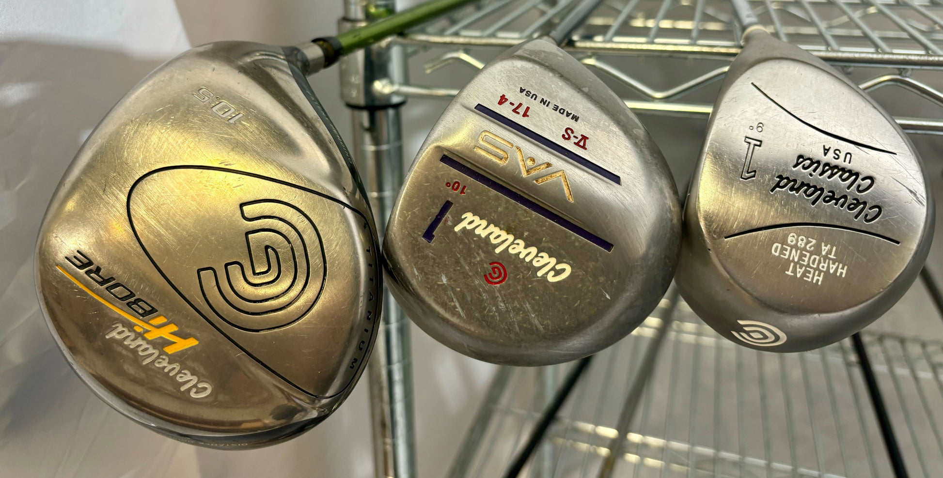 Wholesale Lot of 30 Golf Clubs - Cleveland Drivers - Launcers, Quadpro and Vas-Next Round