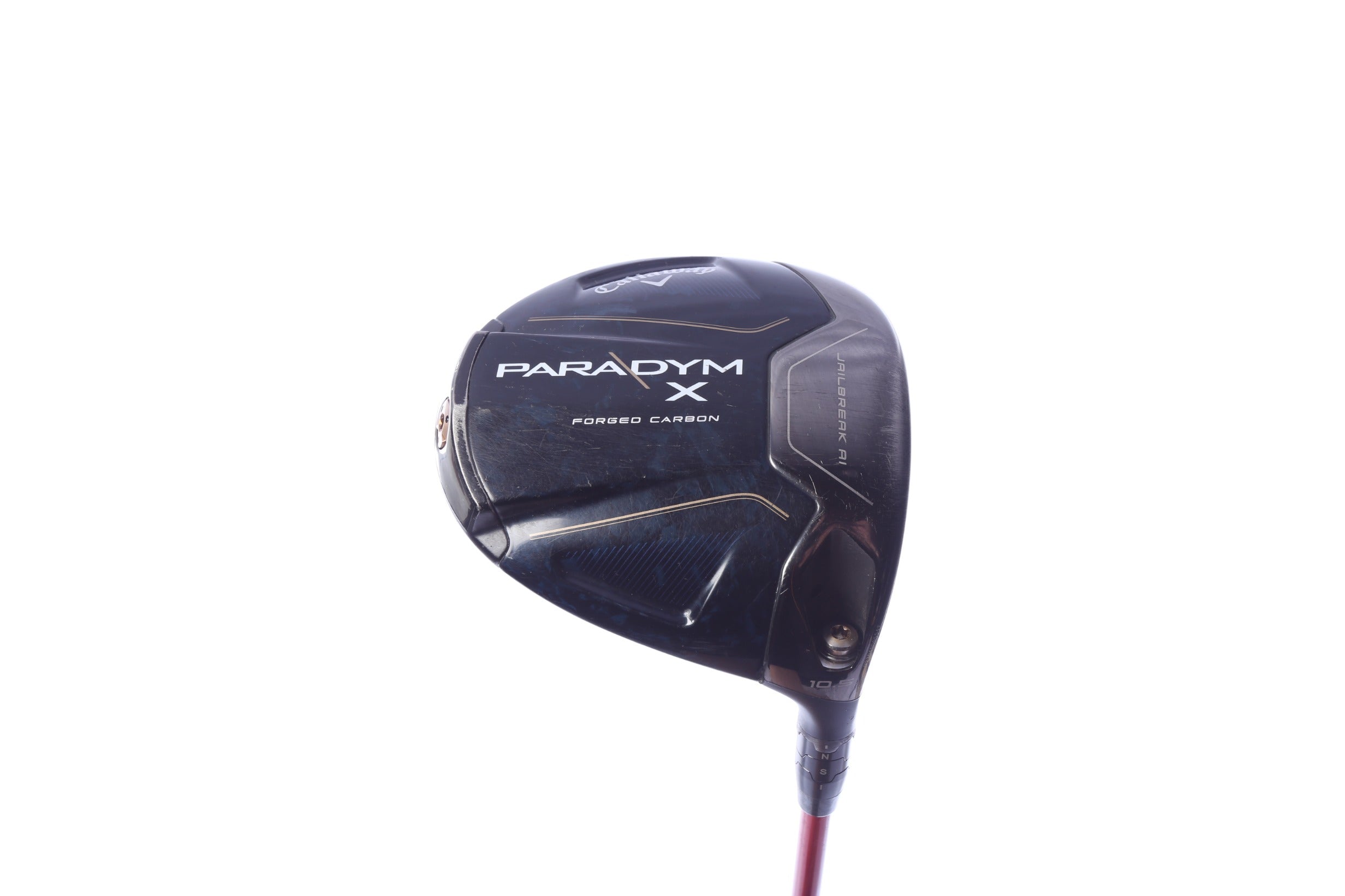 Used Callaway Paradym X Driver - 10.5 Degrees - Regular Flex Fujikura Speeder 565 - Right-Handed