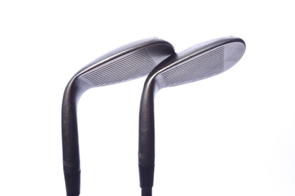 Used Titleist Vokey SM7 Jet Black Wedge Set - Right-Handed - 56*, 60* - Stiff Flex