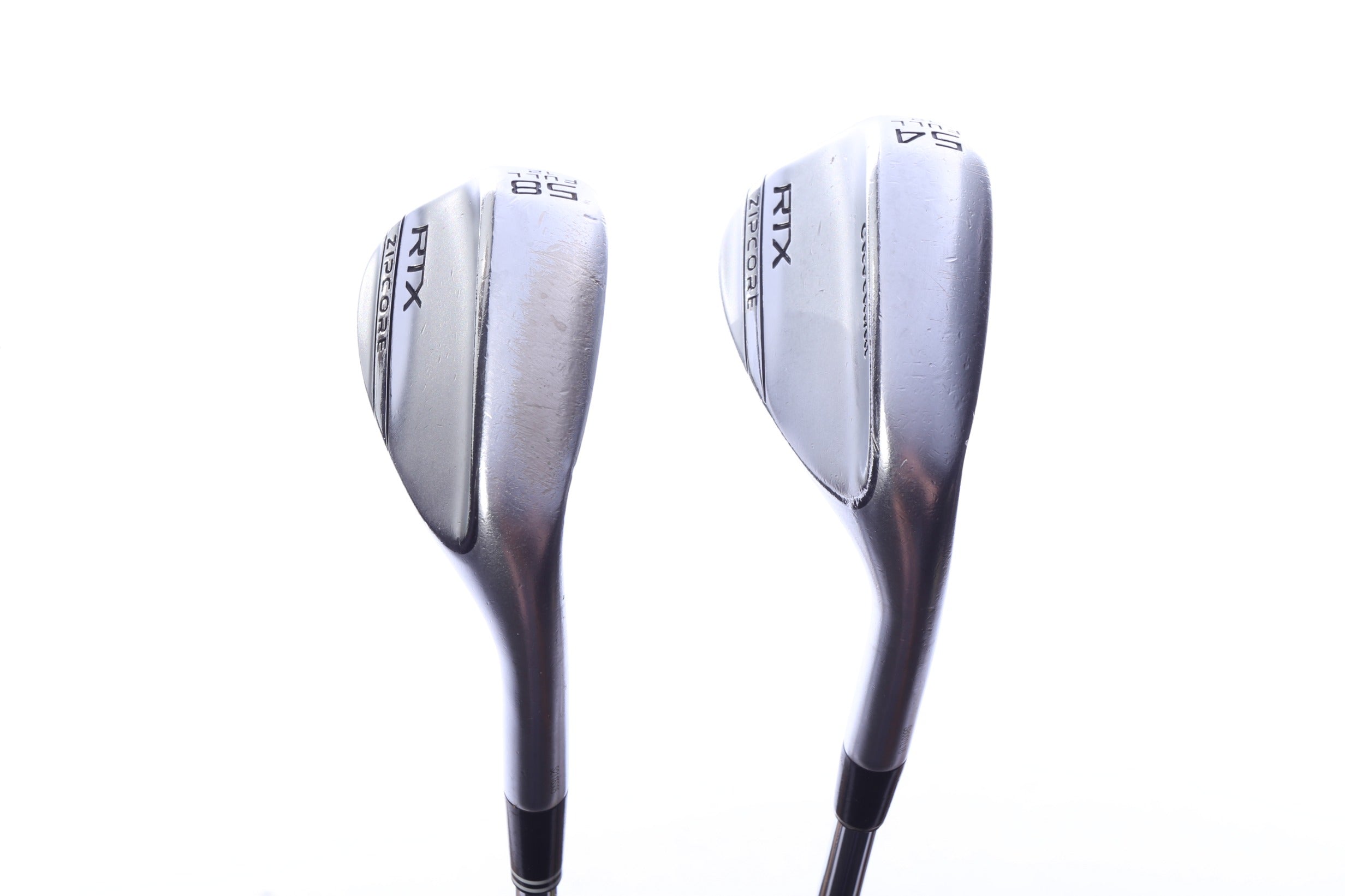 Used Cleveland RTX ZipCore Tour Satin Wedge Set - Right-Handed - 54*, 58* - Wedge Flex-Next Round