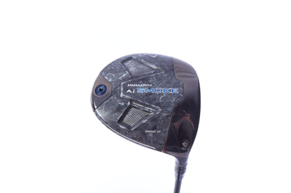 Used Callaway Paradym Ai Smoke MAX D Driver - 10.5 Degrees - Stiff Flex Mitsubishi Tensei AV Series Blue - Right-Handed