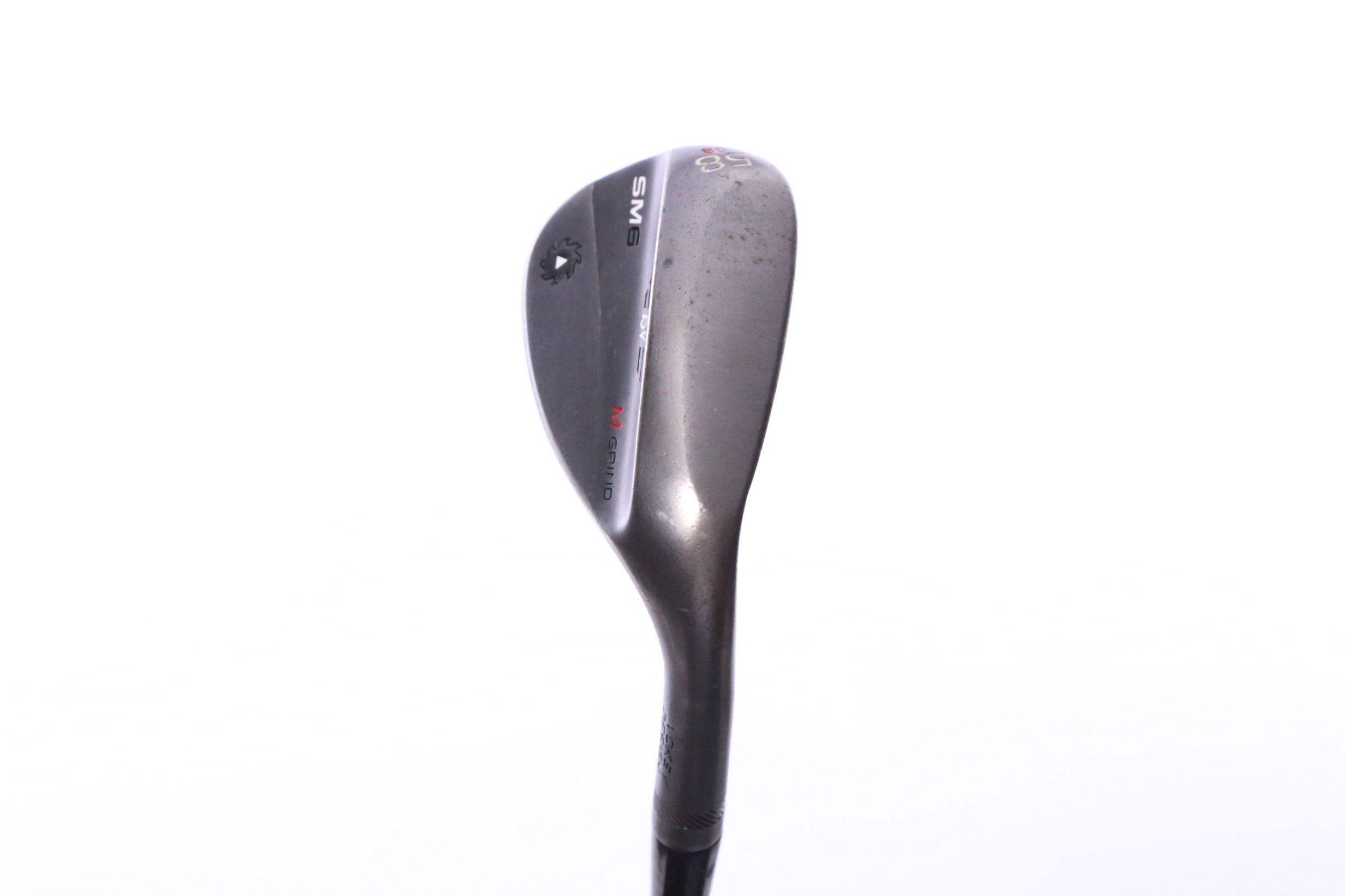 Used Titleist Vokey SM6 Jet Black Lob Wedge - Right-Handed - 58 Degrees - Regular Plus Flex