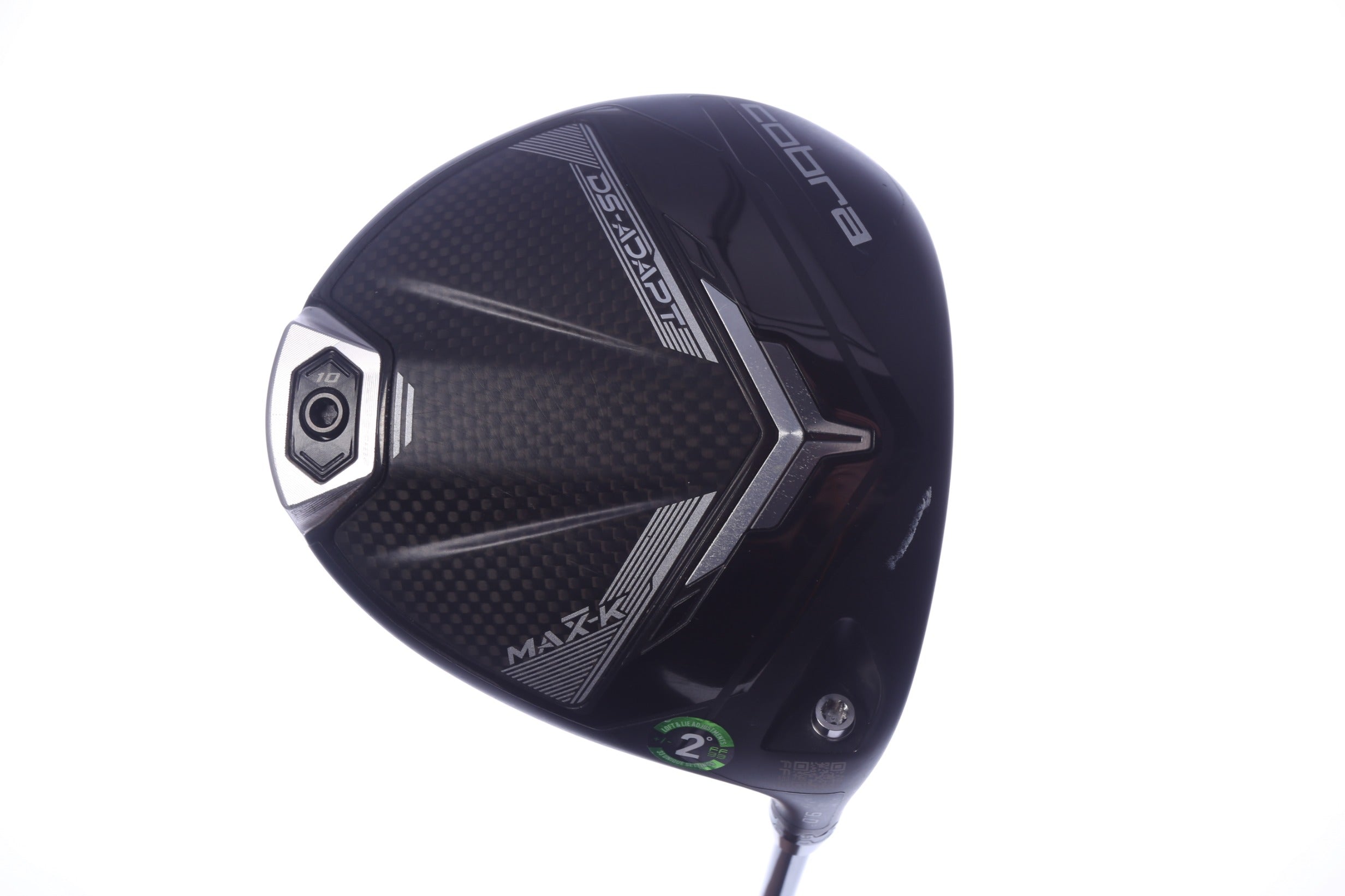 Used Cobra DS-ADAPT MAX-K Driver - 9 Degrees - Stiff Flex Project X Denali - Right-Handed-Next Round