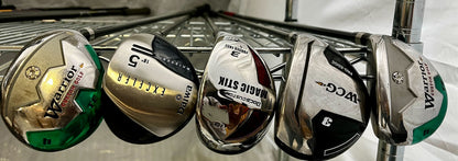 Wholesale Lot of 40 Golf Clubs - Assorted Fairway Woods & Drivers-Next Round