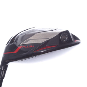 Used TaylorMade STEALTH PLUS Driver - 9 Degrees - Stiff Flex Project X HZRDUS Smoke RDX Red - Left-Handed-Next Round