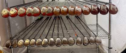 Wholesale Lot of 30 Golf Clubs - Cobra Woods & TaylorMade Drivers-Next Round