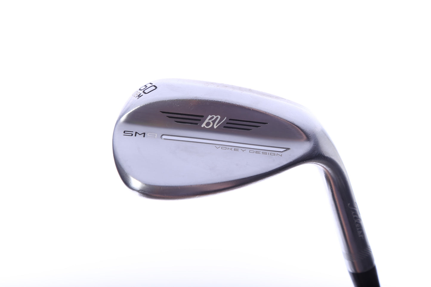 Used Titleist Vokey SM9 Tour Chrome Lob Wedge - Right-Handed - 60 Degrees - Wedge Flex-Next Round