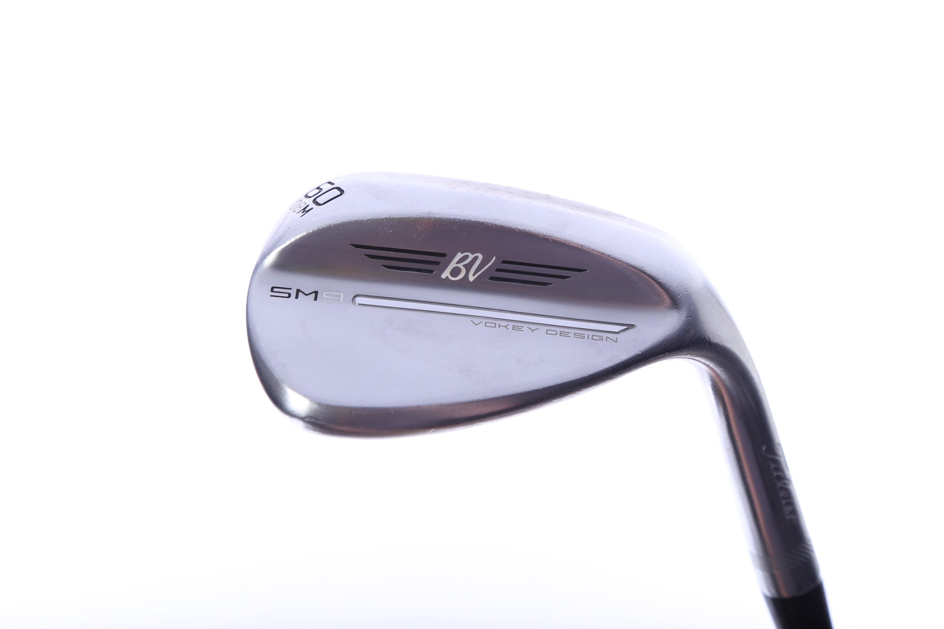 Used Titleist Vokey SM9 Tour Chrome Lob Wedge - Right-Handed - 60 Degrees - Wedge Flex-Next Round