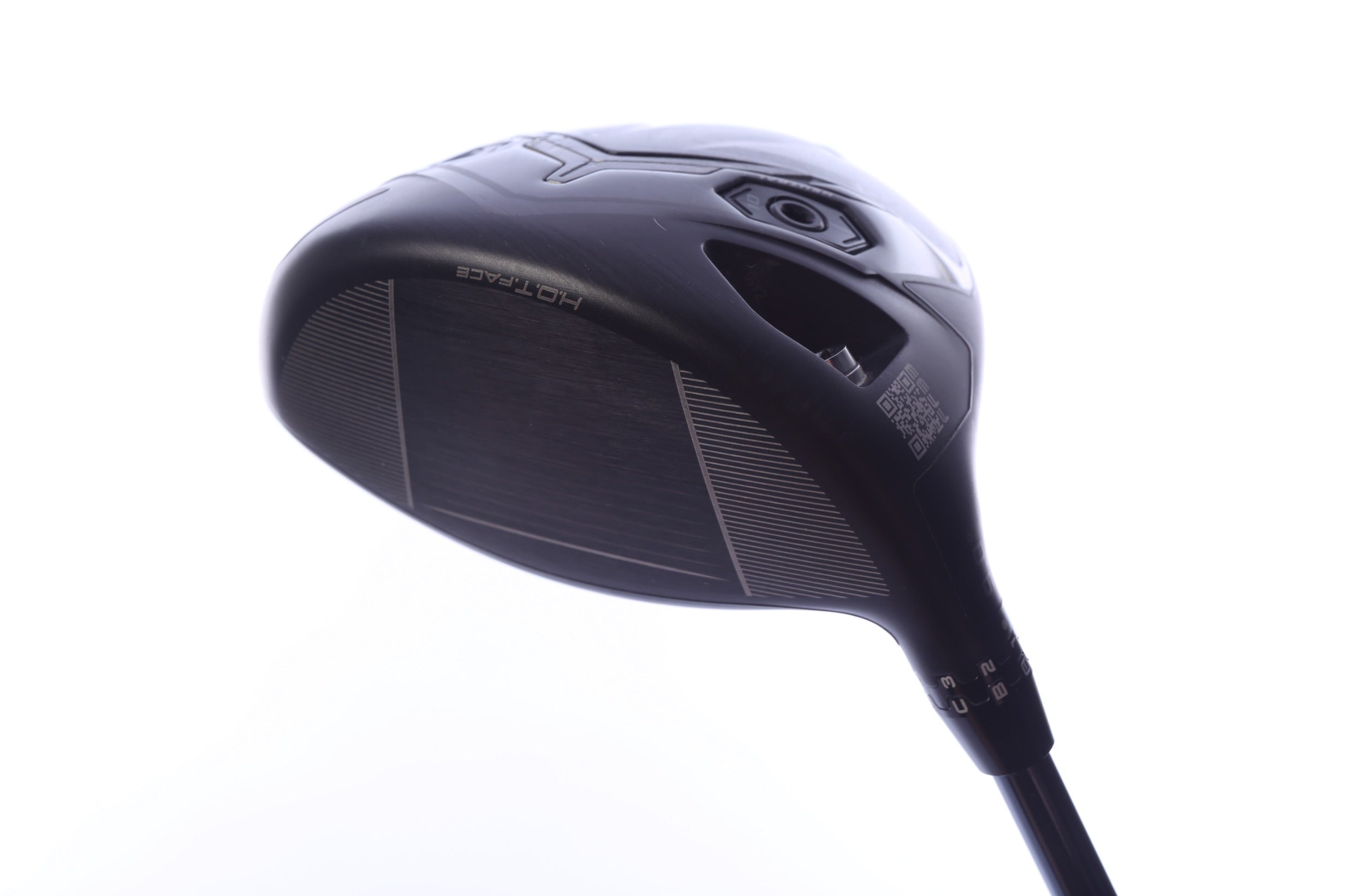 Used Cobra DS-ADAPT LS Driver - 9 Degrees - Stiff Flex UST Mamiya LIN-Q M40X White - Left-Handed