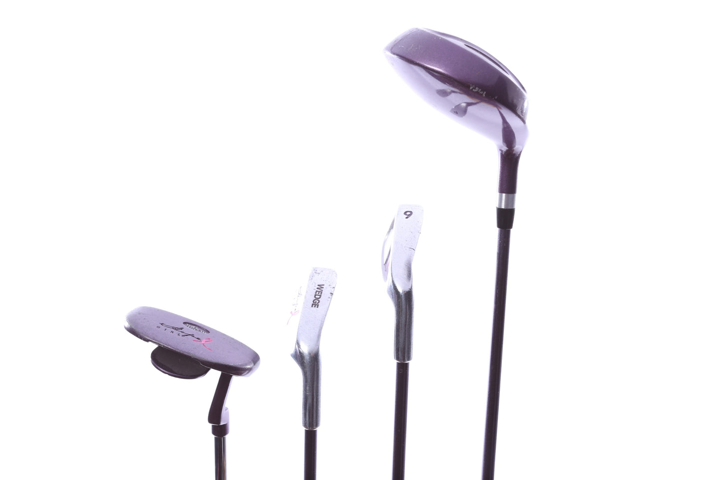 Used Wilson Hope Kids Set - Right-Handed - 1W, 6i, PW, Putter - Youth Flex-Next Round