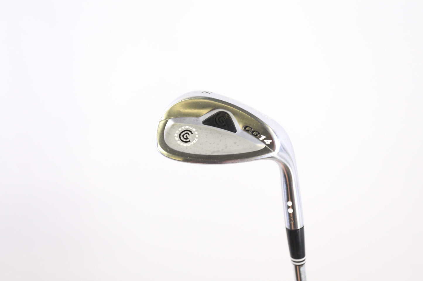 Used Cleveland CG14 Satin Chrome Tour Zip Sand Wedge - Right-Handed - 56 Degrees - Stiff Flex