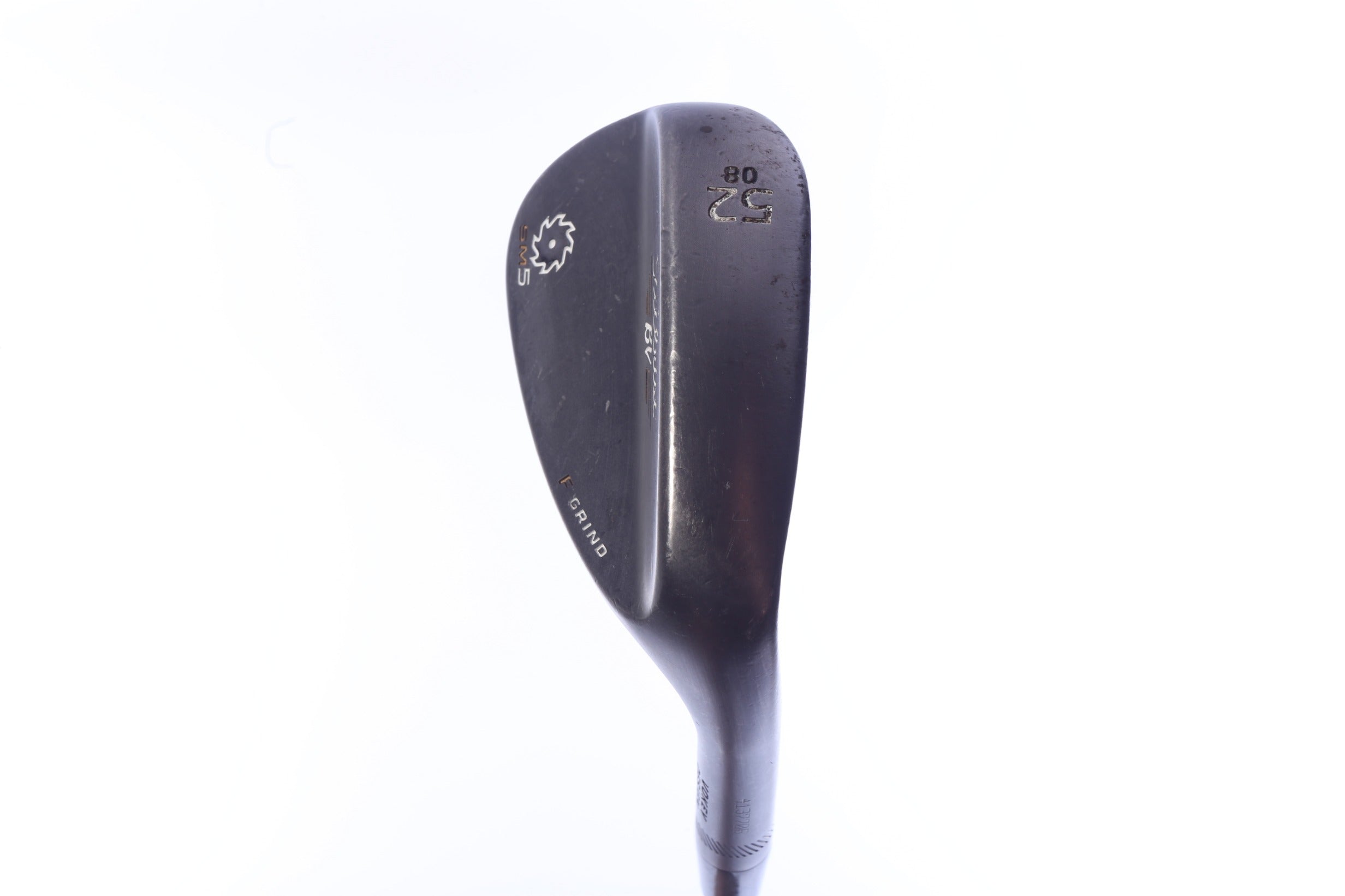 Used Titleist Vokey SM5 Raw Black Approach Wedge - Right-Handed - 52 Degrees - Wedge Flex