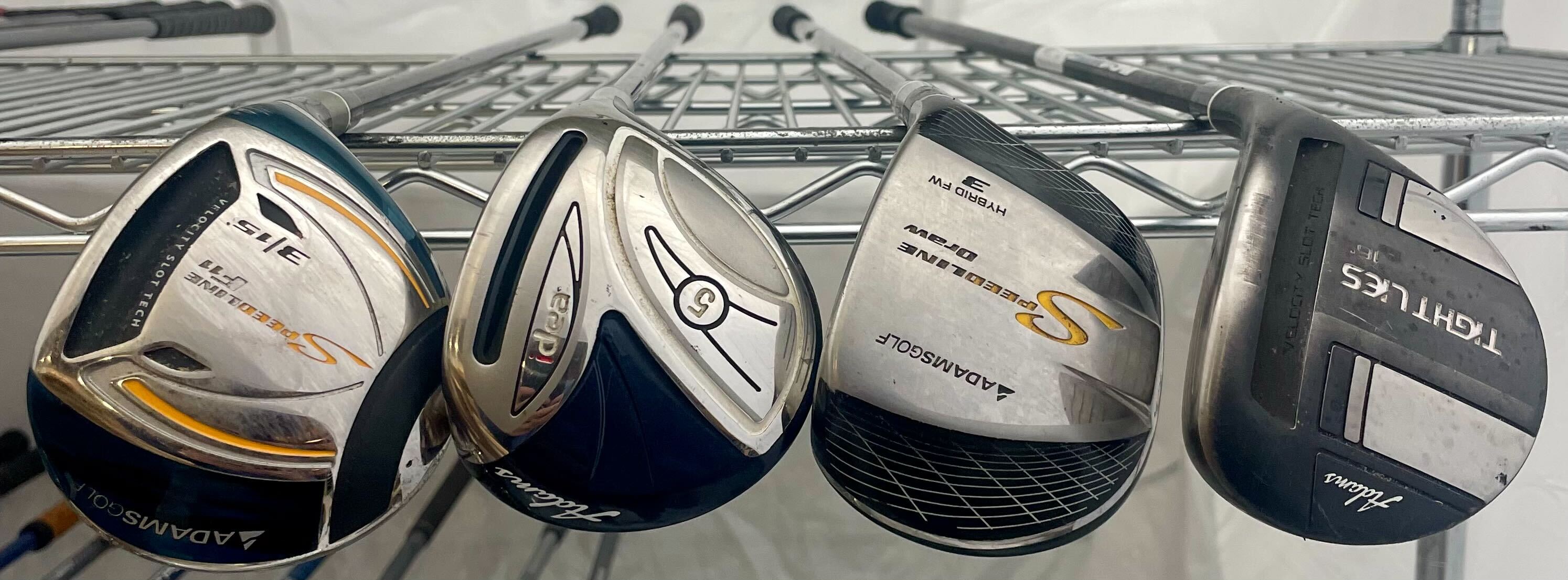 Wholesale Lot of 20 Adams Assorted Fairway Woods-Next Round