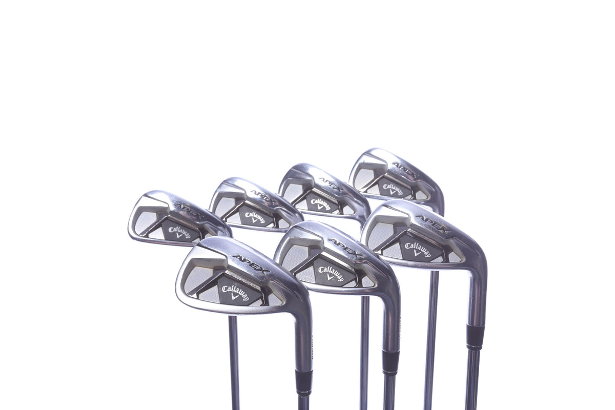 Used Callaway Apex 21 Iron Set - Right-Handed - 4-PW - Stiff Flex