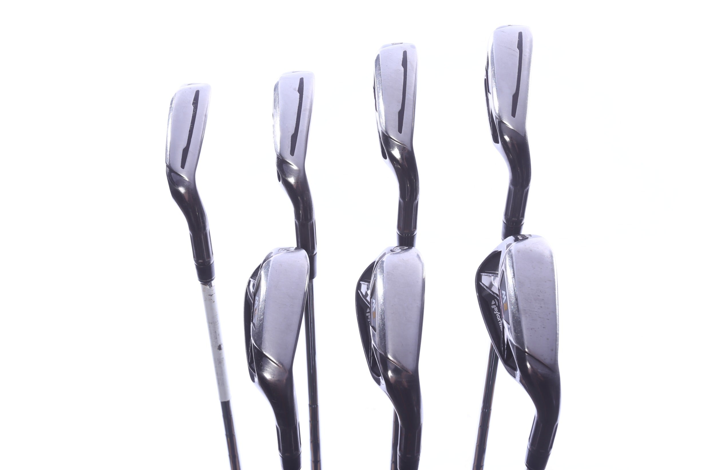 Used TaylorMade M2 Iron Set - Right-Handed - 4-PW - Stiff Flex