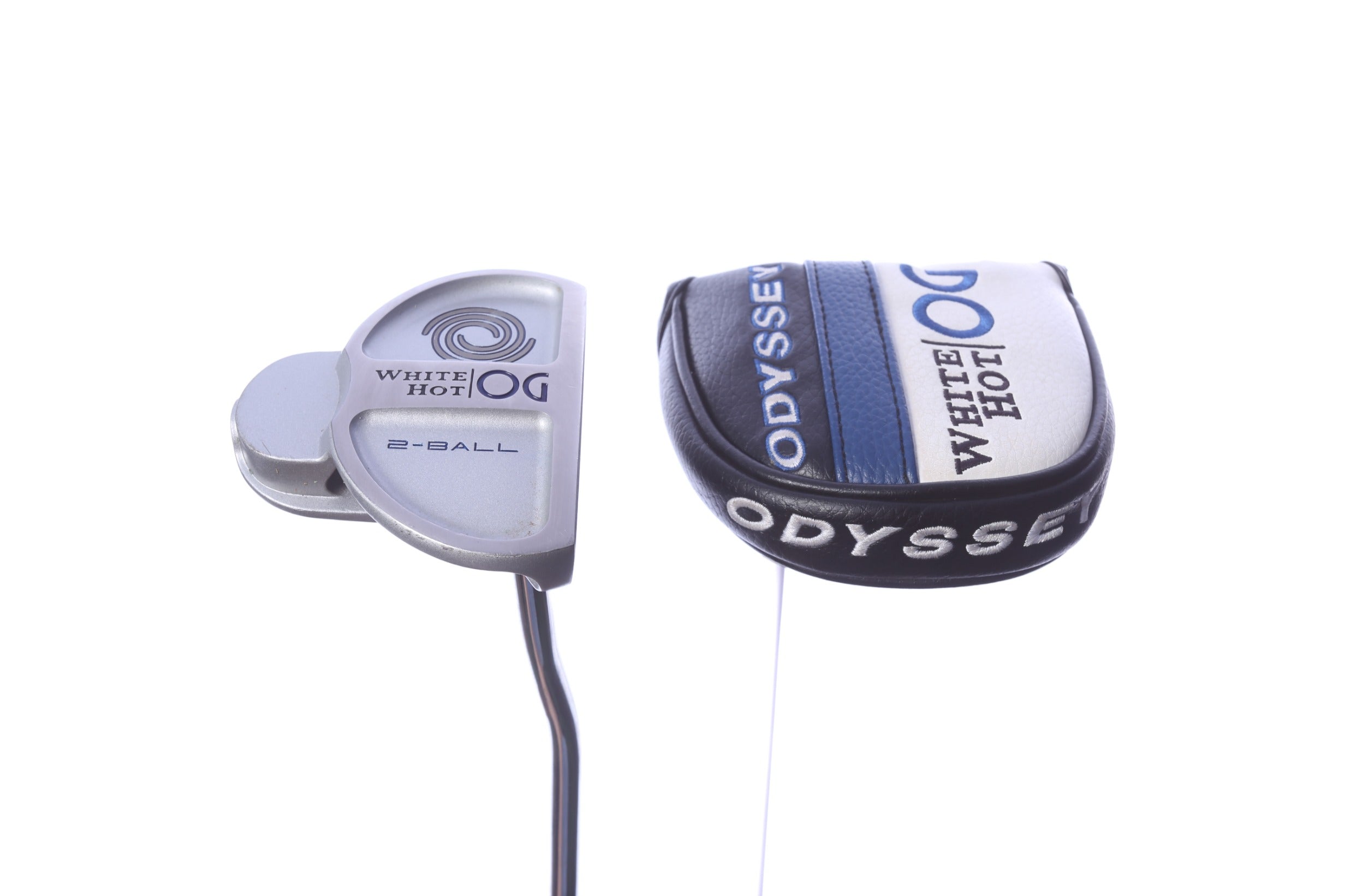 Used Odyssey White Hot OG 2 Ball Putter - Right-Handed - 32 in - Mallet