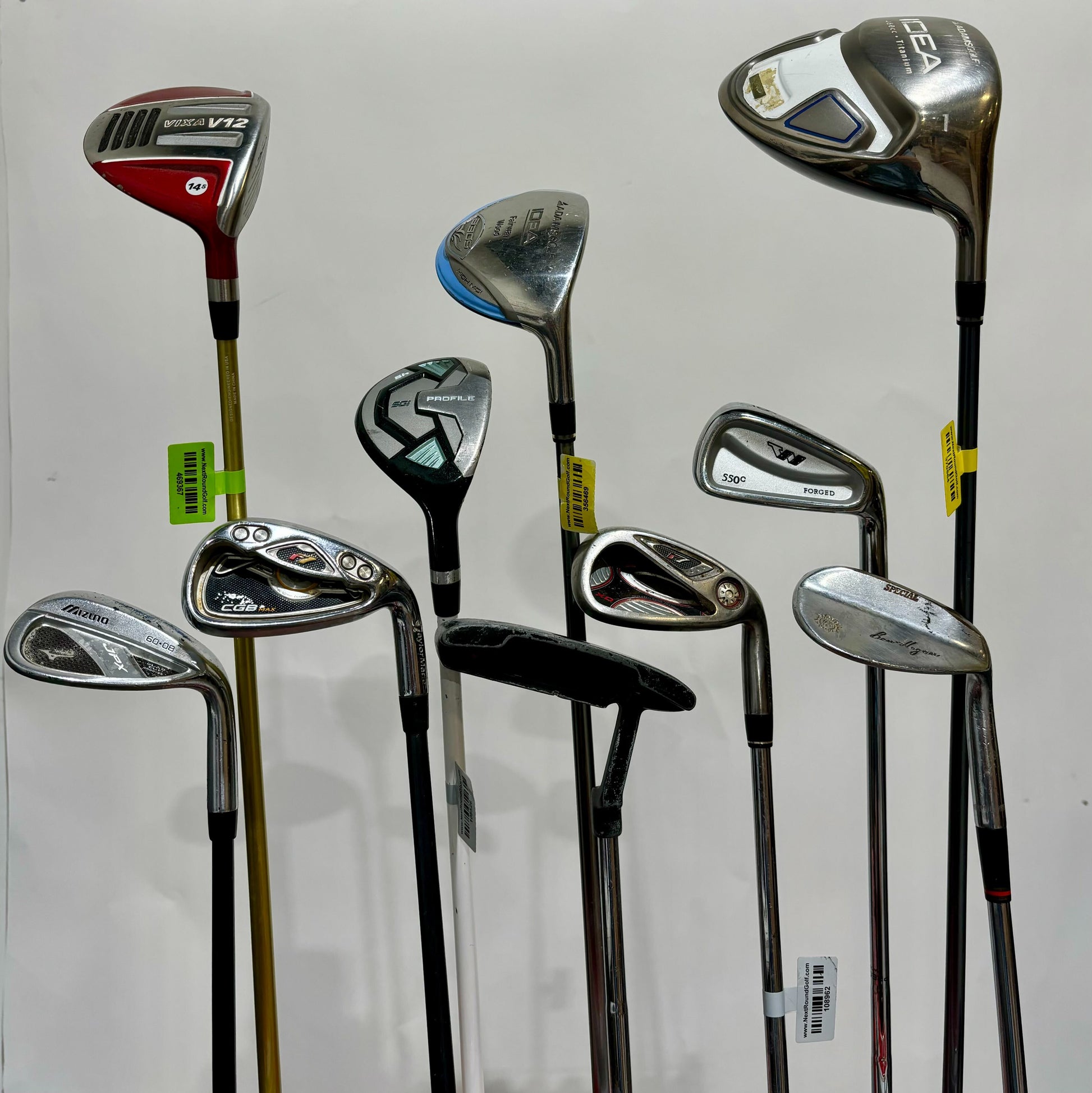 Wholesale Lot of 30 Golf Clubs - Assorted Golf Clubs-Next Round
