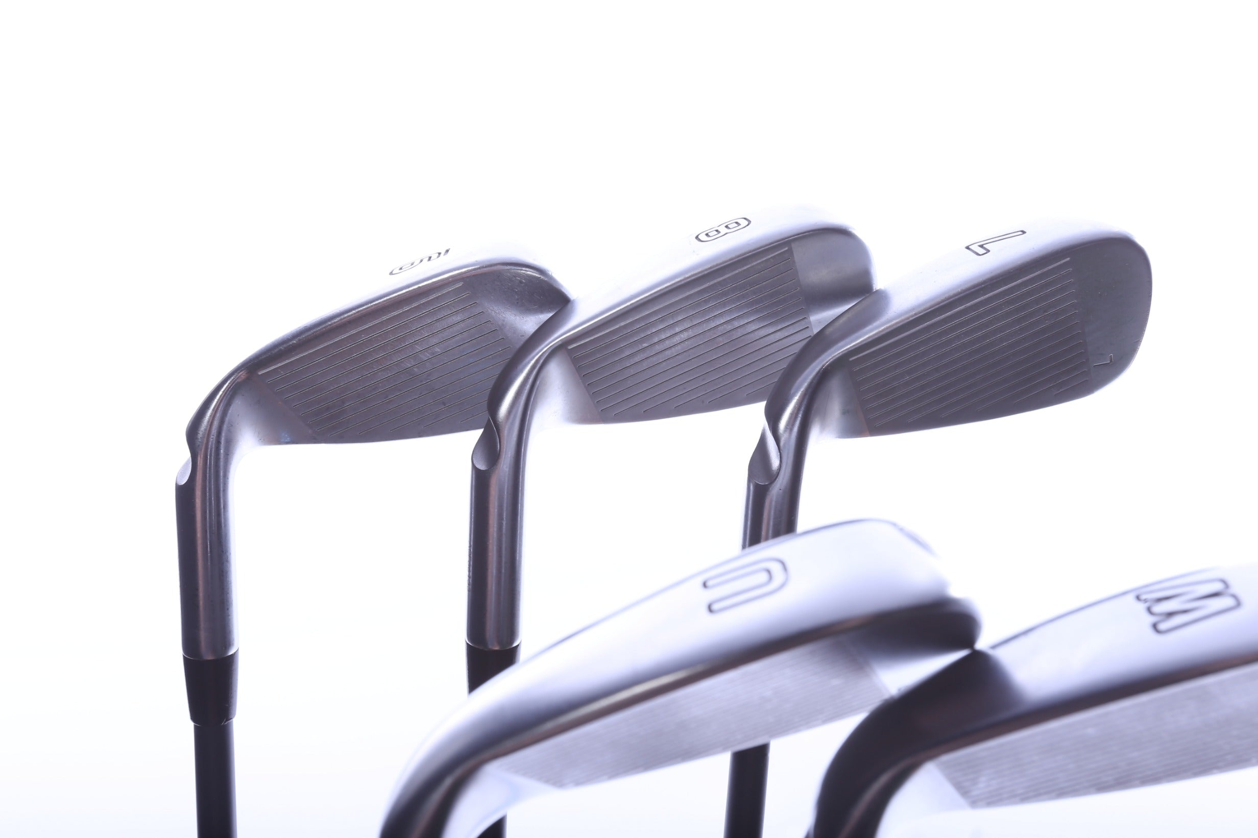 Used Ping G410 Iron Set - Right-Handed - 7-PW, UW - Soft Regular Flex