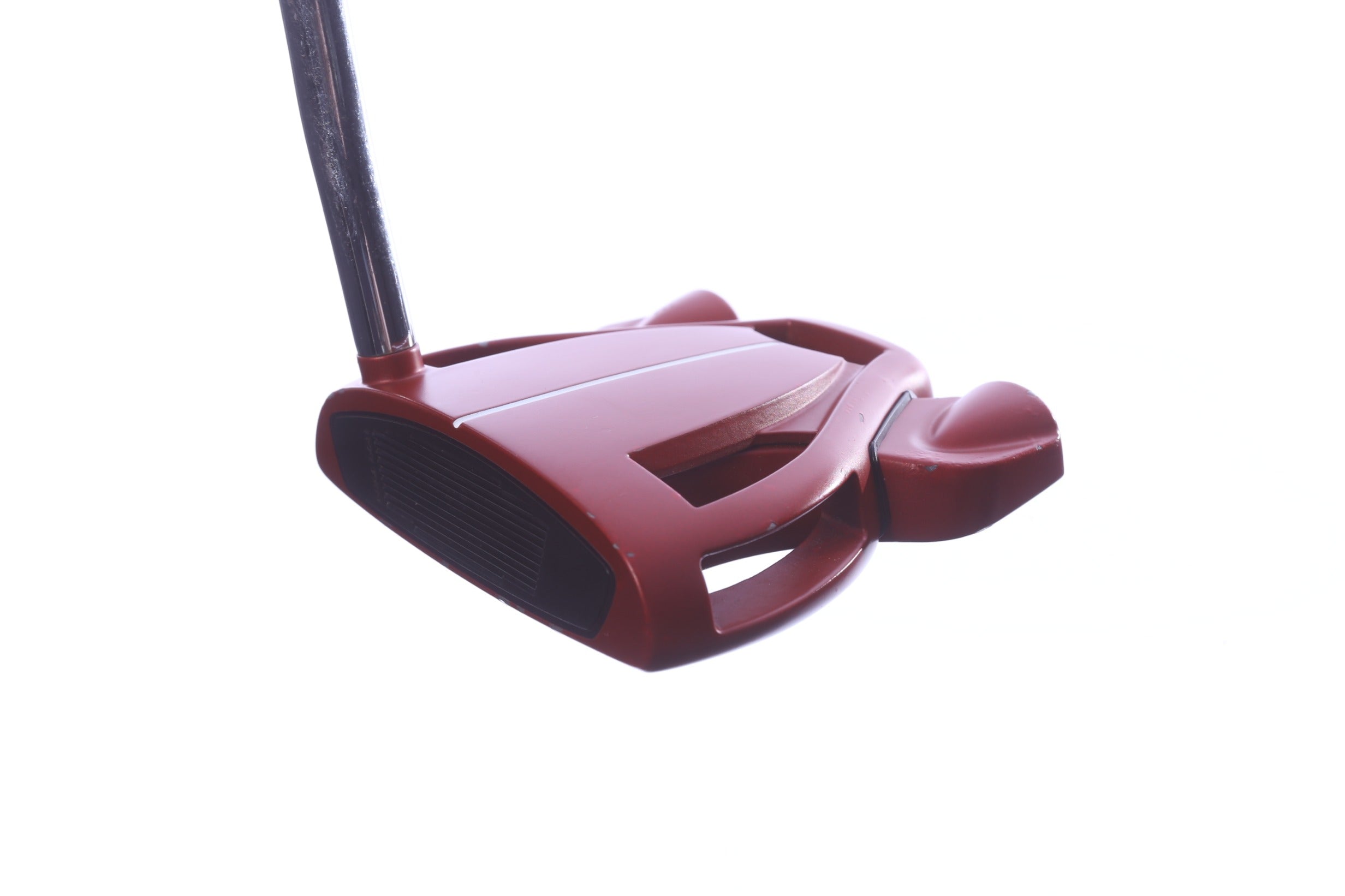 Used TaylorMade Spider Red Double Bend Putter - Left-Handed - 35 in - Mallet