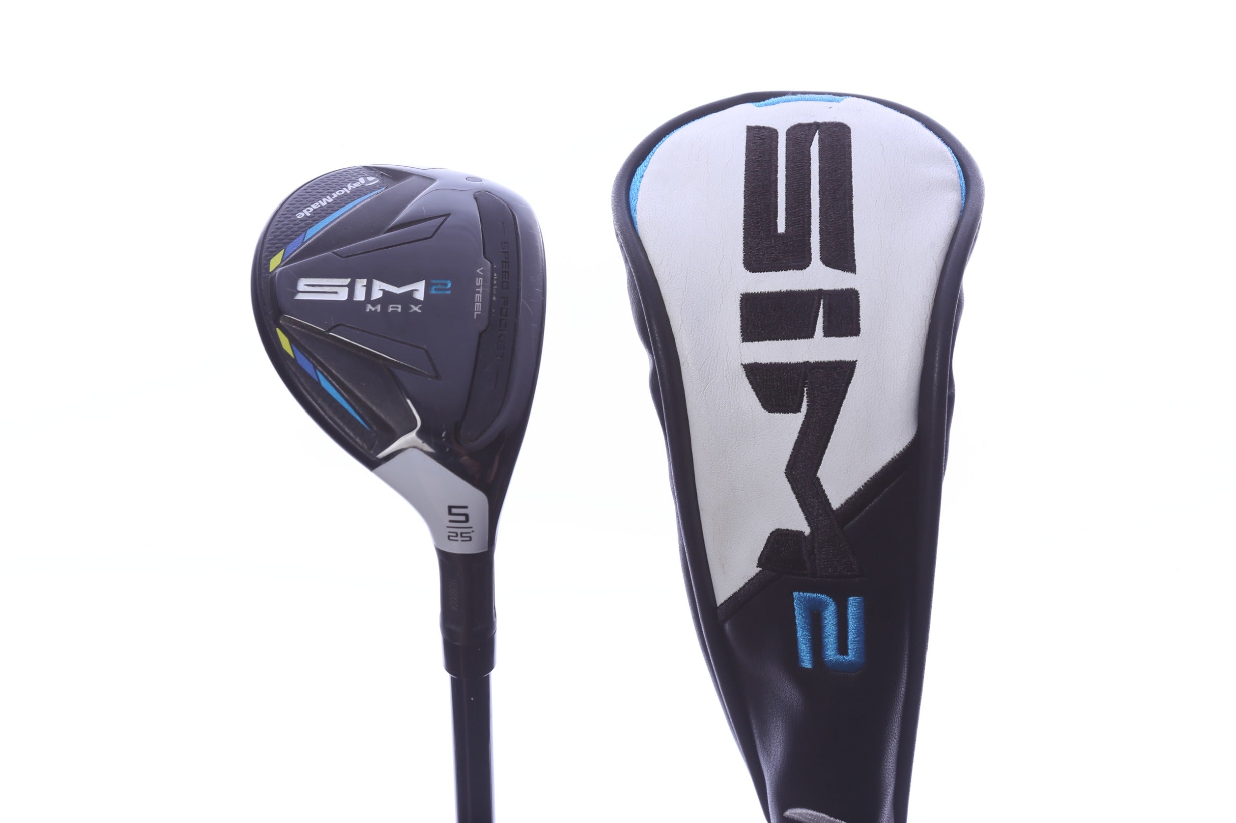 Used TaylorMade SIM2 MAX Rescue 5H Hybrid - Right-Handed - 25 Degrees - Regular Flex