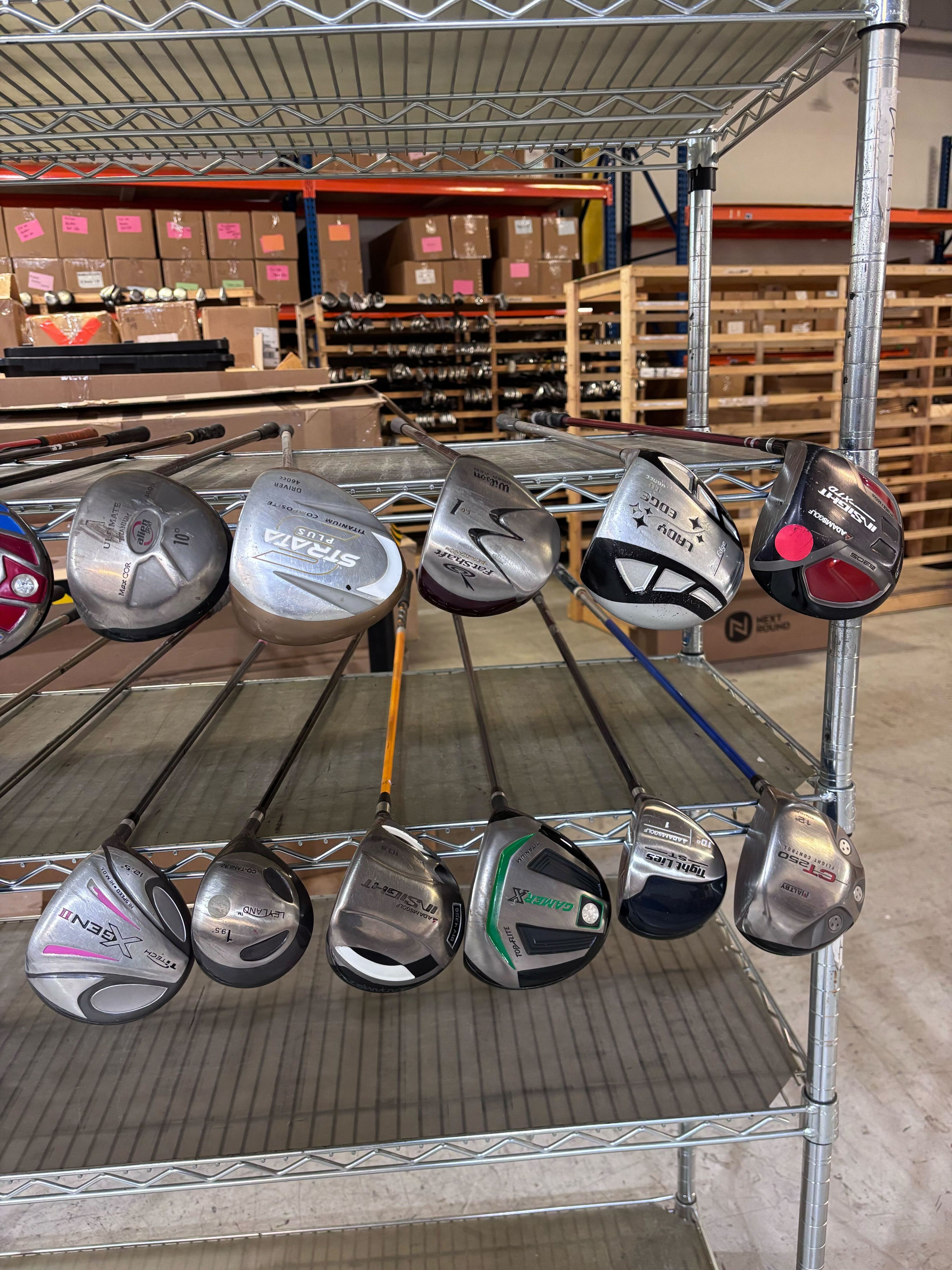 Wholesale Lot 20 Golf Clubs - Assorted Drivers-Next Round